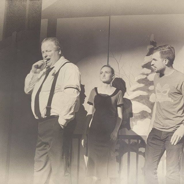 Everett De Morier at a Cornerstone Drama performance